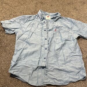 *DONATED* Levi's Casual Light Blue Button Down Shirt